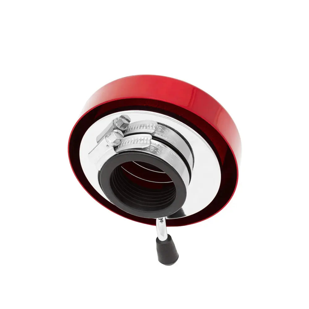 TB Covered Air Filter, Red – 42MM - Howling Moto