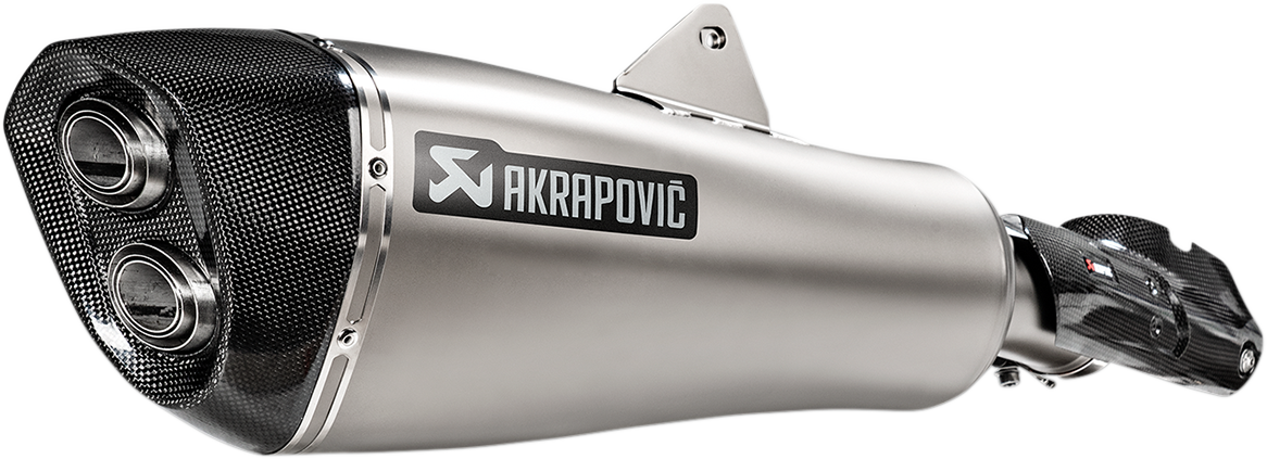 AKRAPOVIC Titanium Muffler for BMW R1250RT – Part Number S-B12SO21-HALAGT