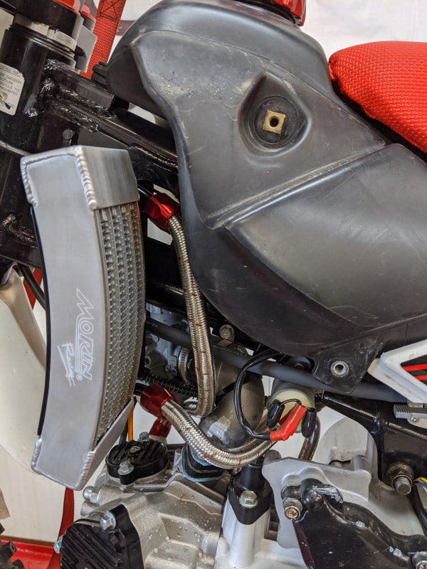 Morin Racing Oil Cooler Kit – KLX110 All Models - Howling Moto