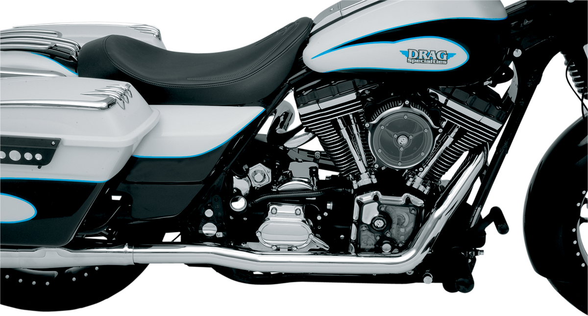 VANCE & HINES, Vance & Hines Dual Headpipes for '95-'08 Harley FL Models - Chrome (Part 16799)