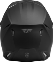 FLY RACING KINETIC SOLID HELMET MATTE BLACK
