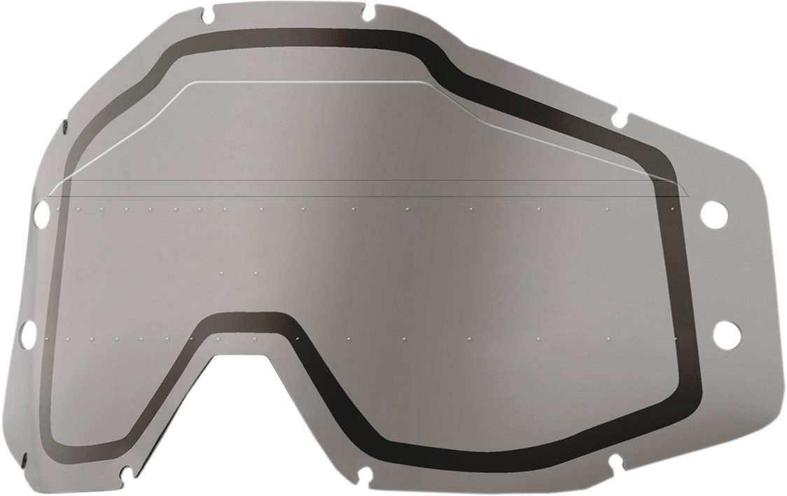 Bill's Exhausts Accuri/Strata Forecast Lens dual smoke lens for motorcycle or automotive use, featuring a sleek dark tinted design.