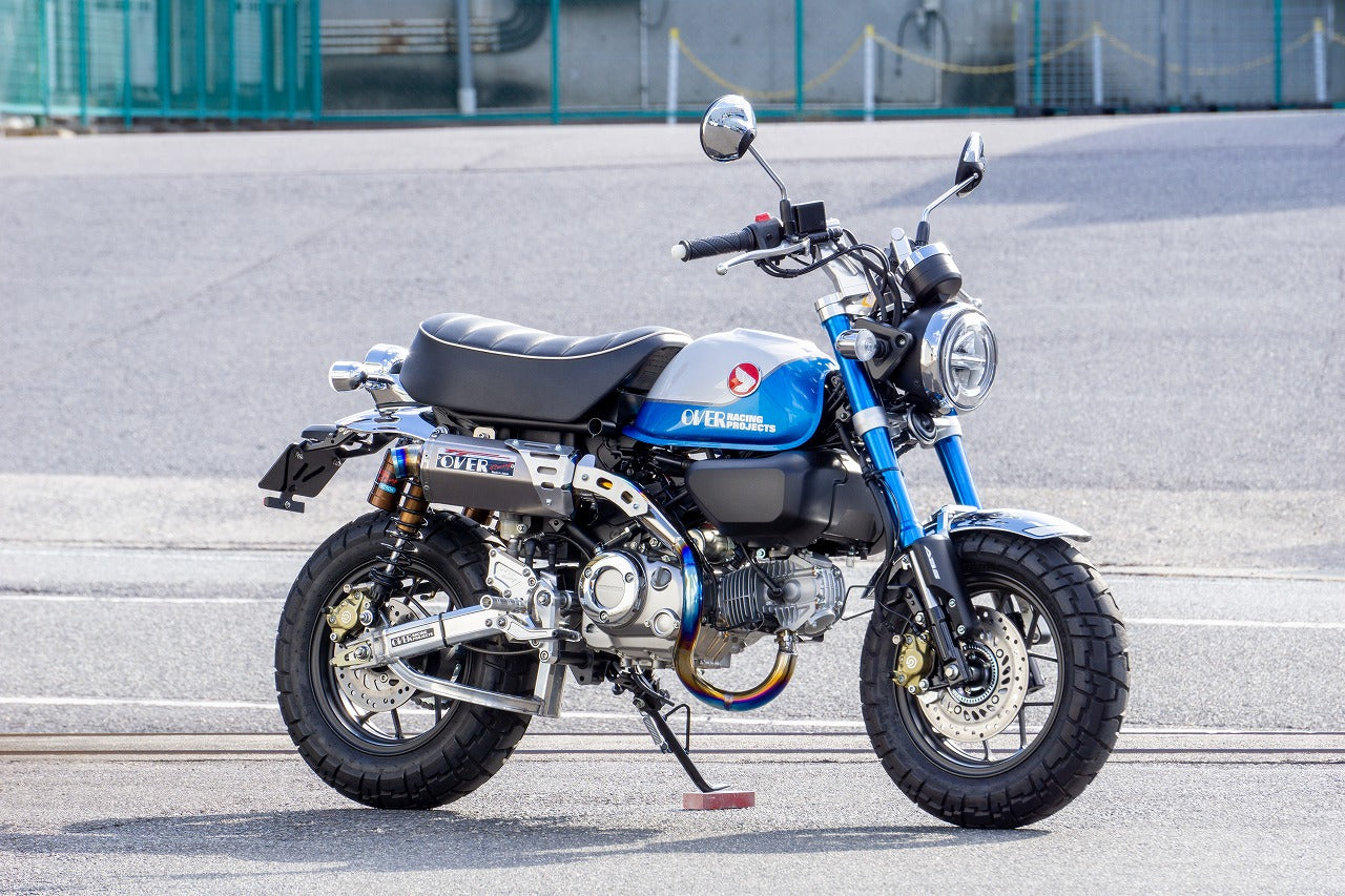 OVER RACING TT-FORMULA FULL TITANIUM UP EXHAUST - HONDA MONKEY - Howling Moto