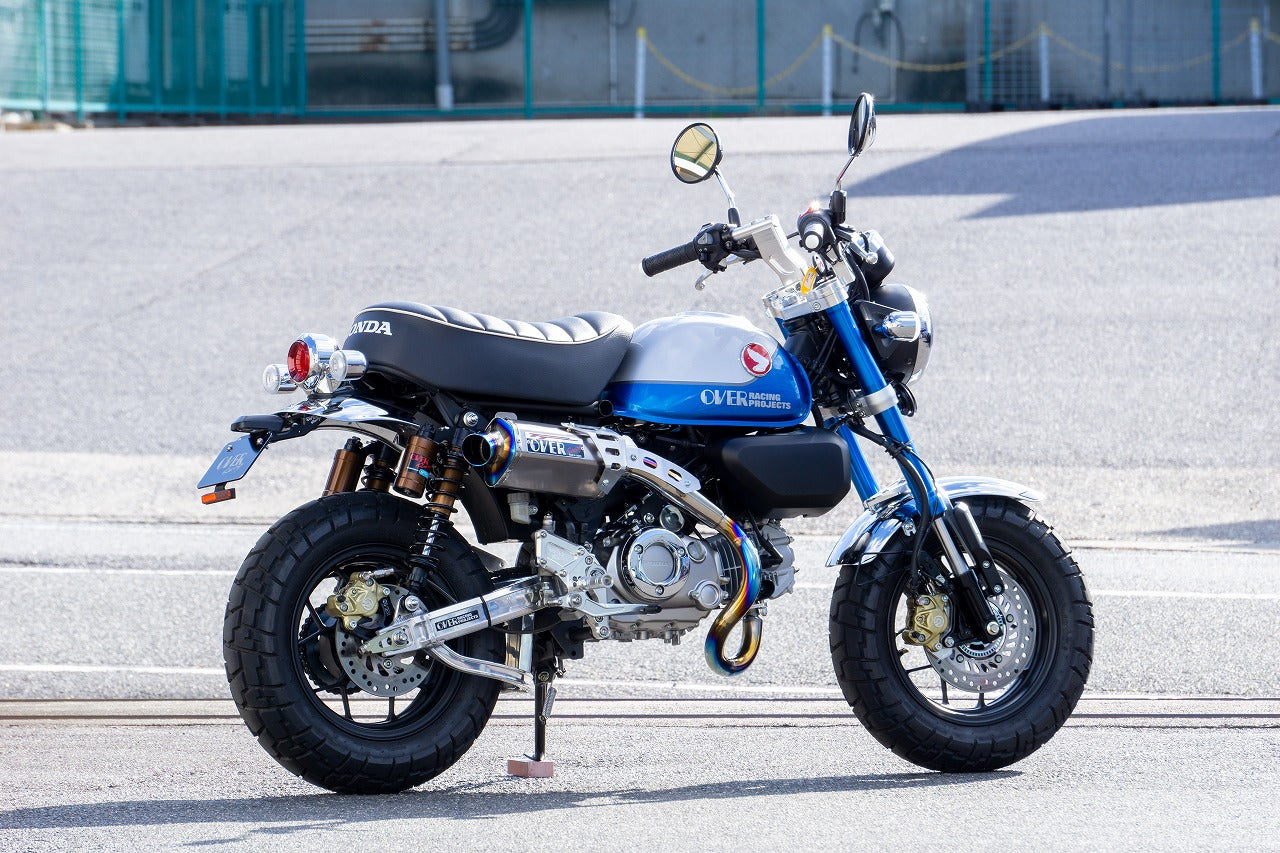 OVER RACING TT-FORMULA FULL TITANIUM UP EXHAUST - HONDA MONKEY - Howling Moto