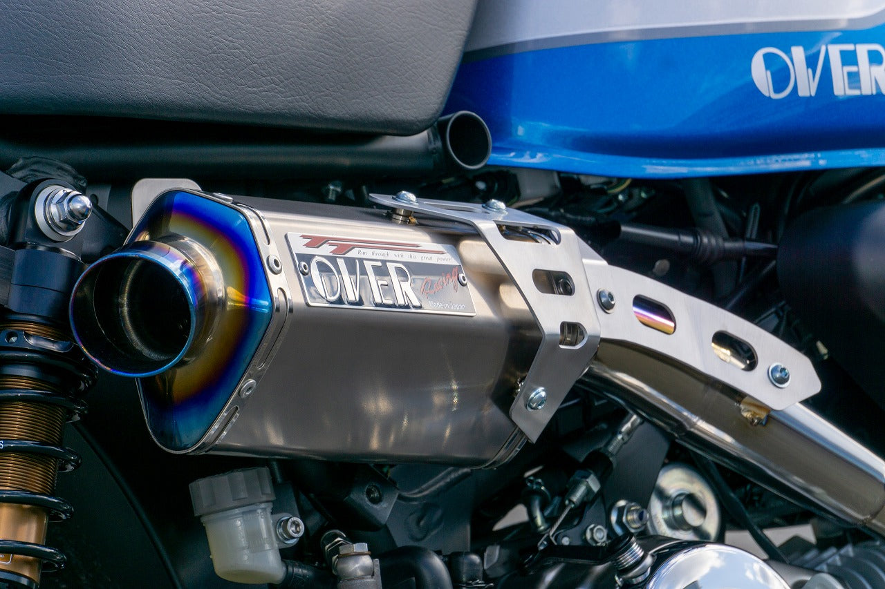 OVER RACING TT-FORMULA FULL TITANIUM UP EXHAUST - HONDA MONKEY - Howling Moto