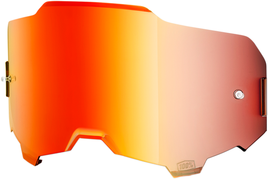 100% Armega Lens - Red Mirror 59050-00003 - Howling Moto