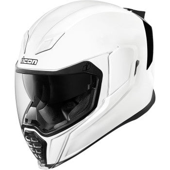 ICON Airflite™ Helmet - Gloss - White - Howling Moto
