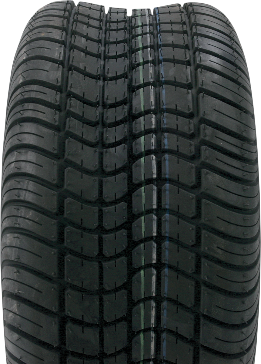 Kenda Loadstar K399 215/60-8 bias trailer tire with radial design and durable construction, showing tread pattern and sidewall details.