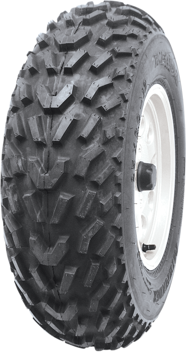 KENDA K530 Pathfinder front tire for 4x4 ATV and utility vehicles, size 23x8-11, with rugged tread pattern for off-road use