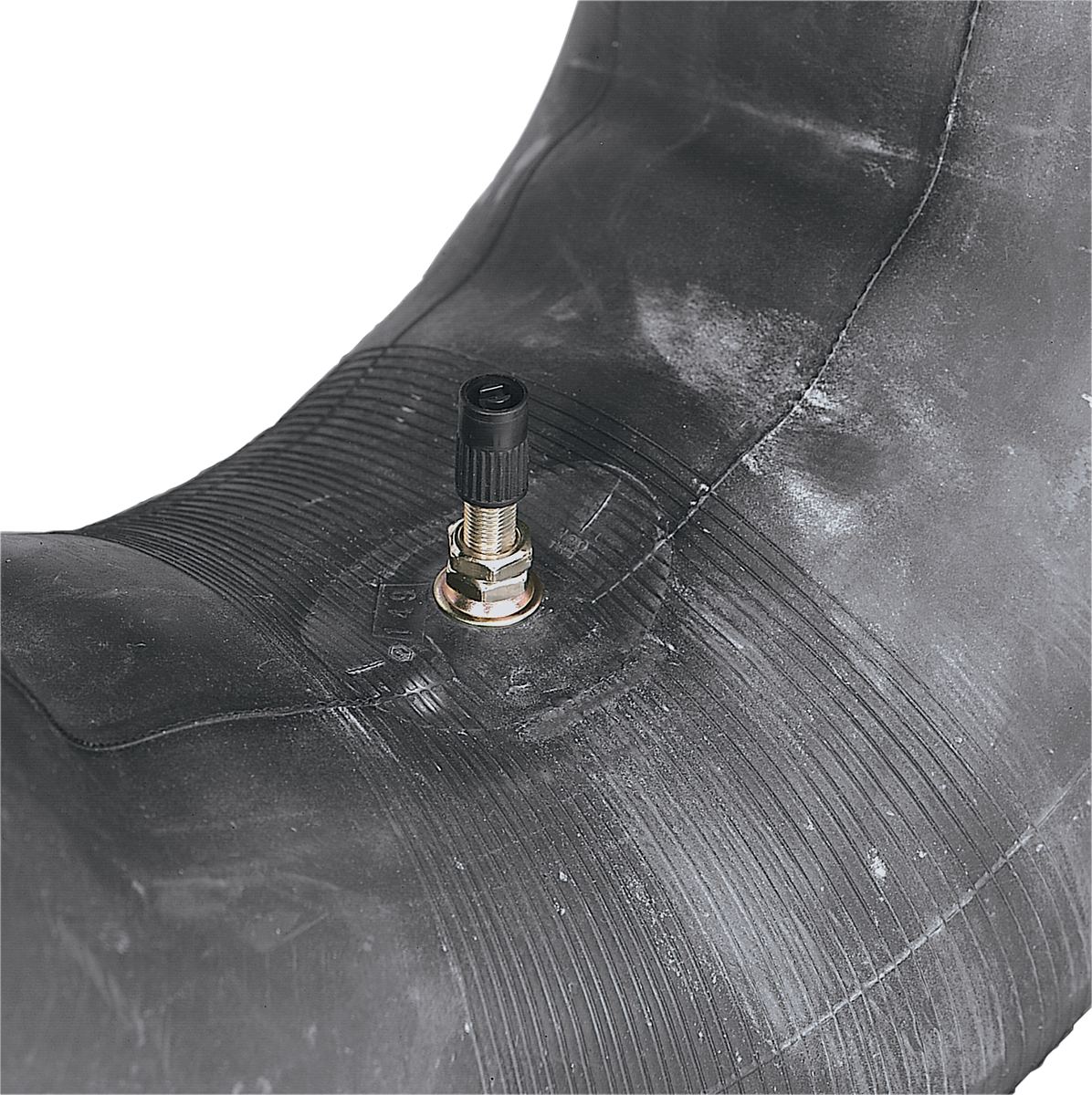 Kenda 10-inch TR-6 inner tube with metal valve, designed for standard bicycle tires, featuring a durable rubber construction.