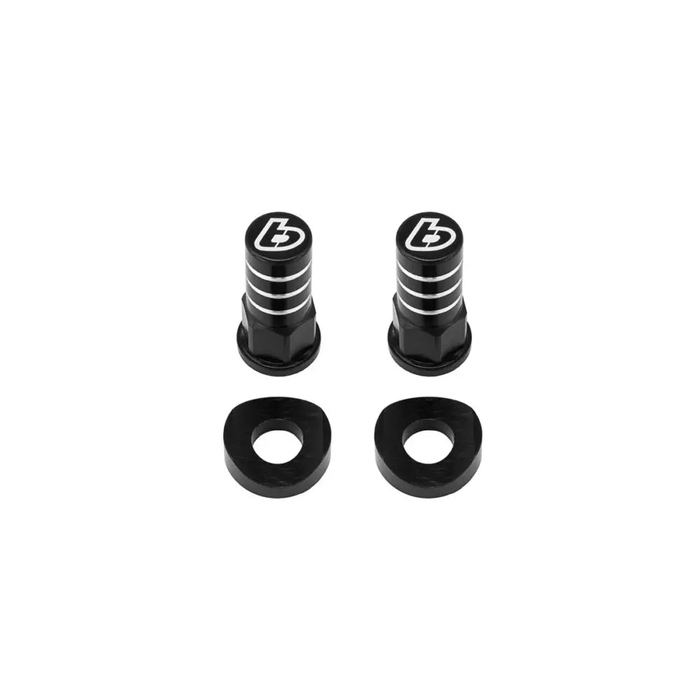 TB Rim Lock Cap & Washer, Black - Howling Moto