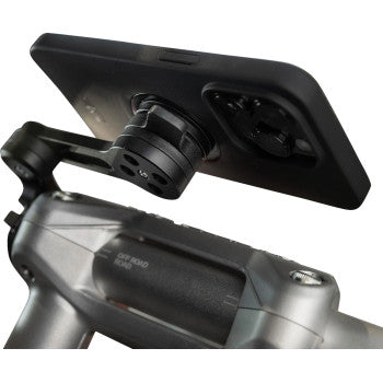 Bill's Exhausts SP CONNECT Module rotation phone mount accessory, black plastic with mounting components visible