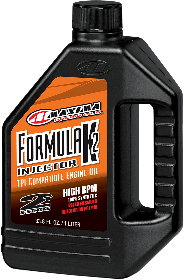 MAXIMA RACING OIL, Maxima Racing Oil Formula K2 Injector Oil 1L – High-Performance 2-Stroke Engine Oil