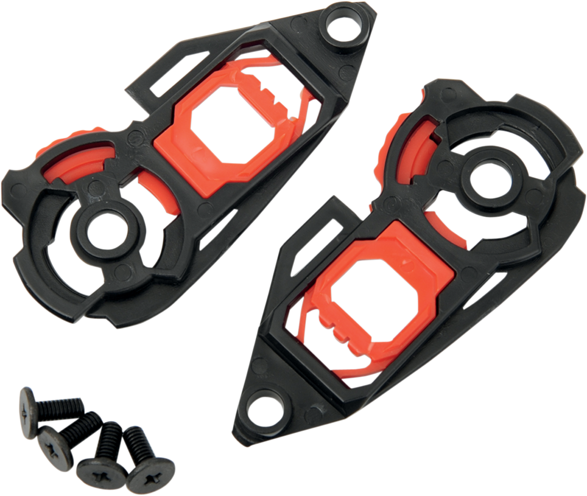 AGV GT2/GT2-1 Pivot Kit for K5 S, K1, K3 SV, Skyline, and Horizon Helmets – Part 20KIT03017-999
