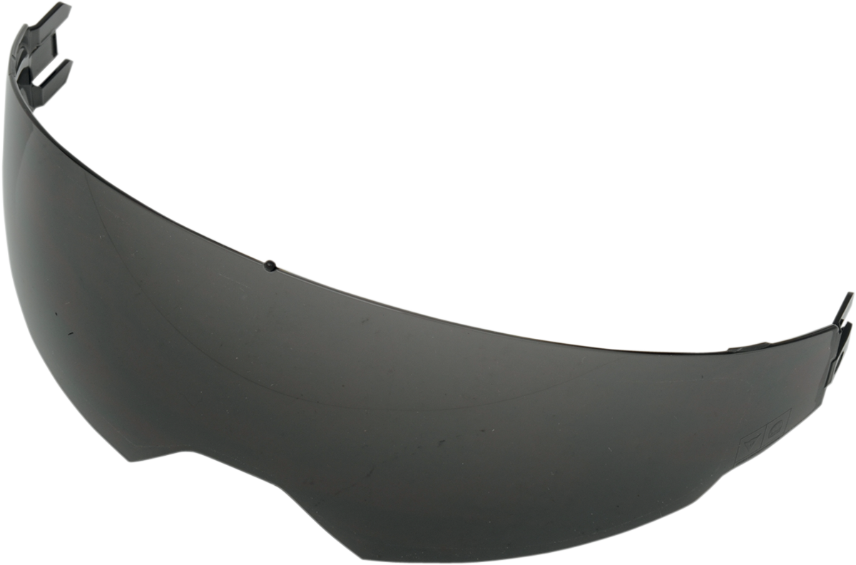 AGV GT2 helmet shield with tinted inner visor for K3 SV and K5 series, showing clear and reflective surface.