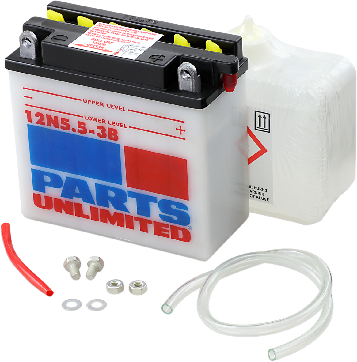 PARTS UNLIMITED, PARTS UNLIMITED 12N5.5-3B-FP Battery Replacement