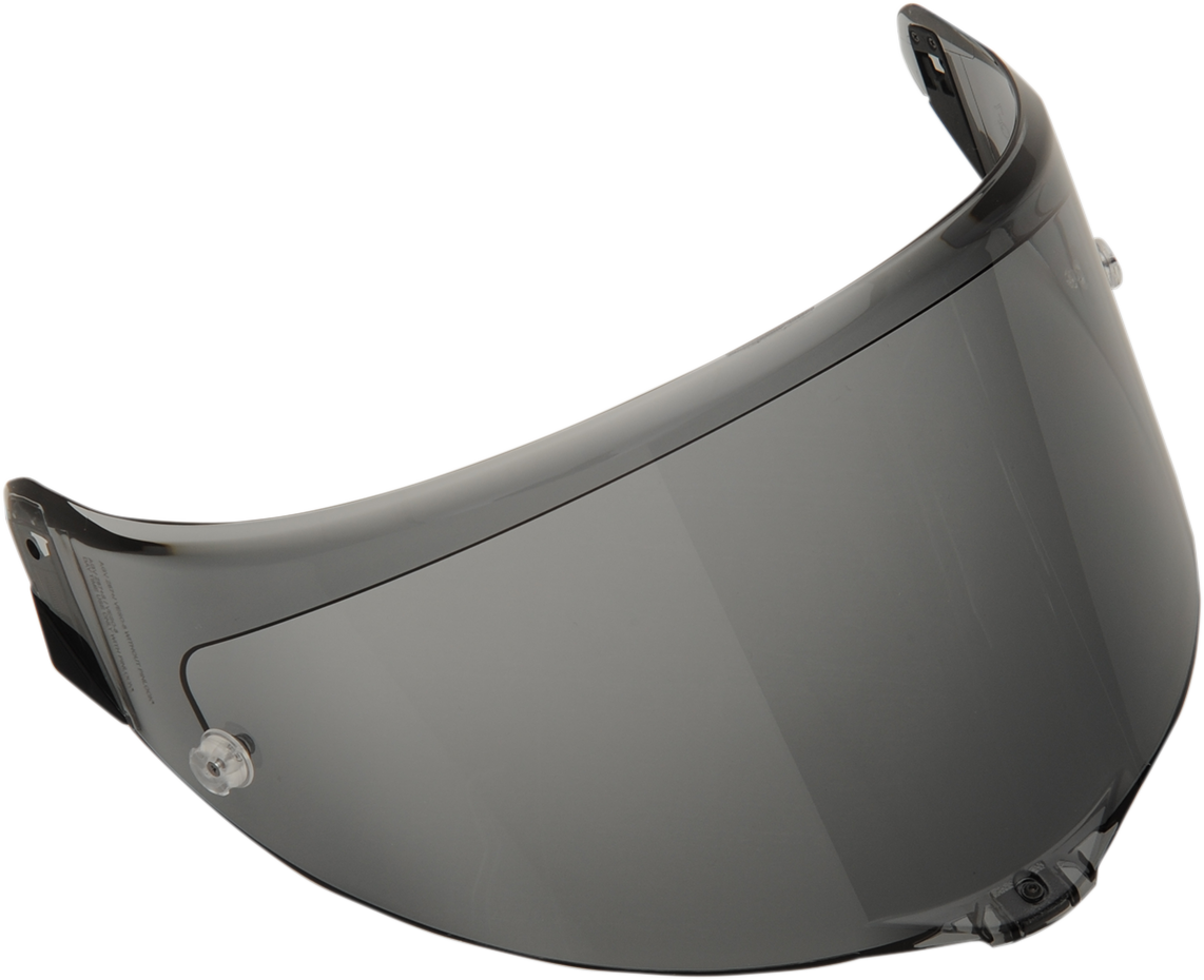 AGV Race 3 tinted helmet shield for Pista GP R, Pista GP RR, and Corsa R helmets, with Pinlock® 120 MaxVision™ compatibility