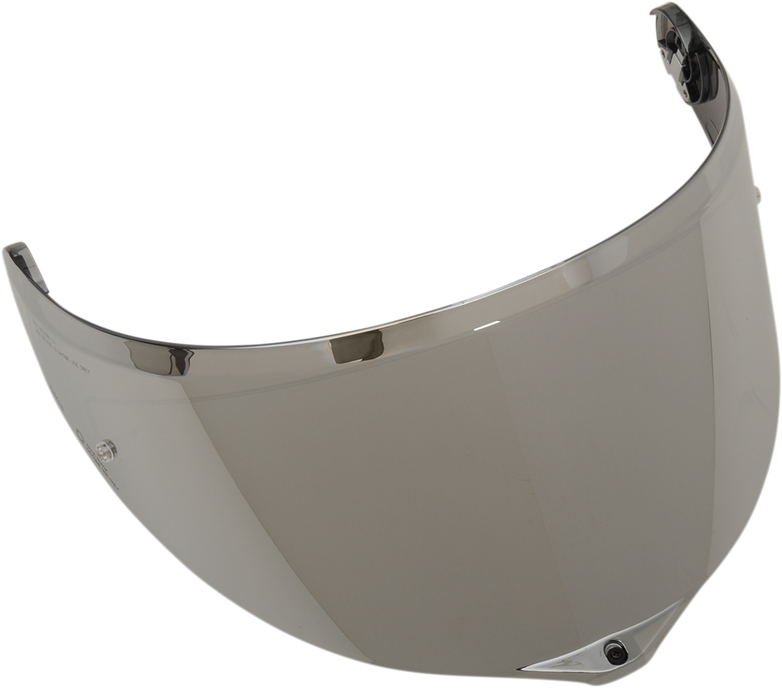 AGV GT3-1 Iridium Silver shield for SportModular helmets with Pinlock® 120 MaxVision™, reflective and aerodynamic.
