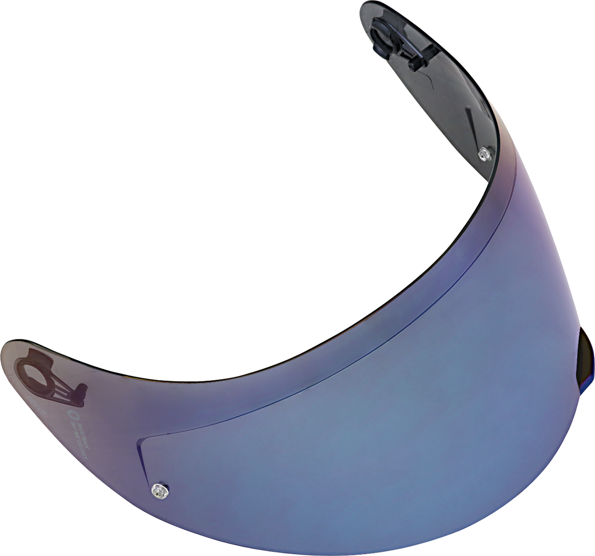 AGV K1 S/K3 SV/K5 S helmet shield with Pinlock® 70 MaxVision™ in iridium blue for enhanced visibility and protection.
