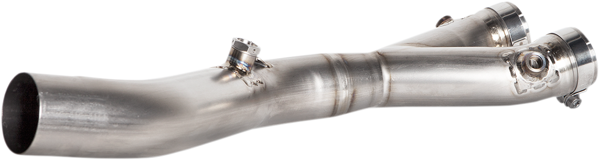 AKRAPOVIC Titanium Link Pipe L-Y10SO15T for Slip-On Line Muffler
