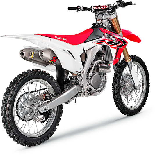 AKRAPOVIC Race Exhaust System for Motorcycles - Stainless Steel and Titanium S-H2MR9-QTA