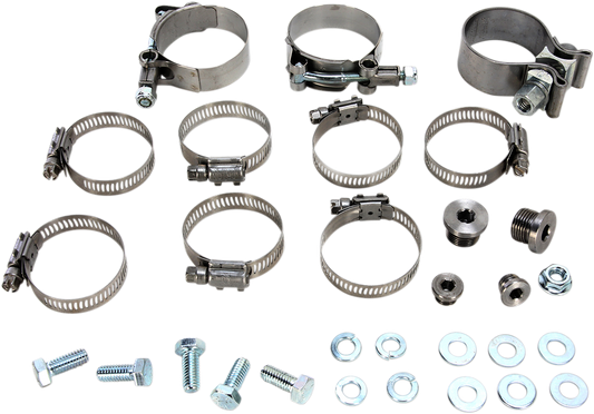 BASSANI XHAUST Down Under Exhaust Chrome Straight Can 1F76R for Motorcycles