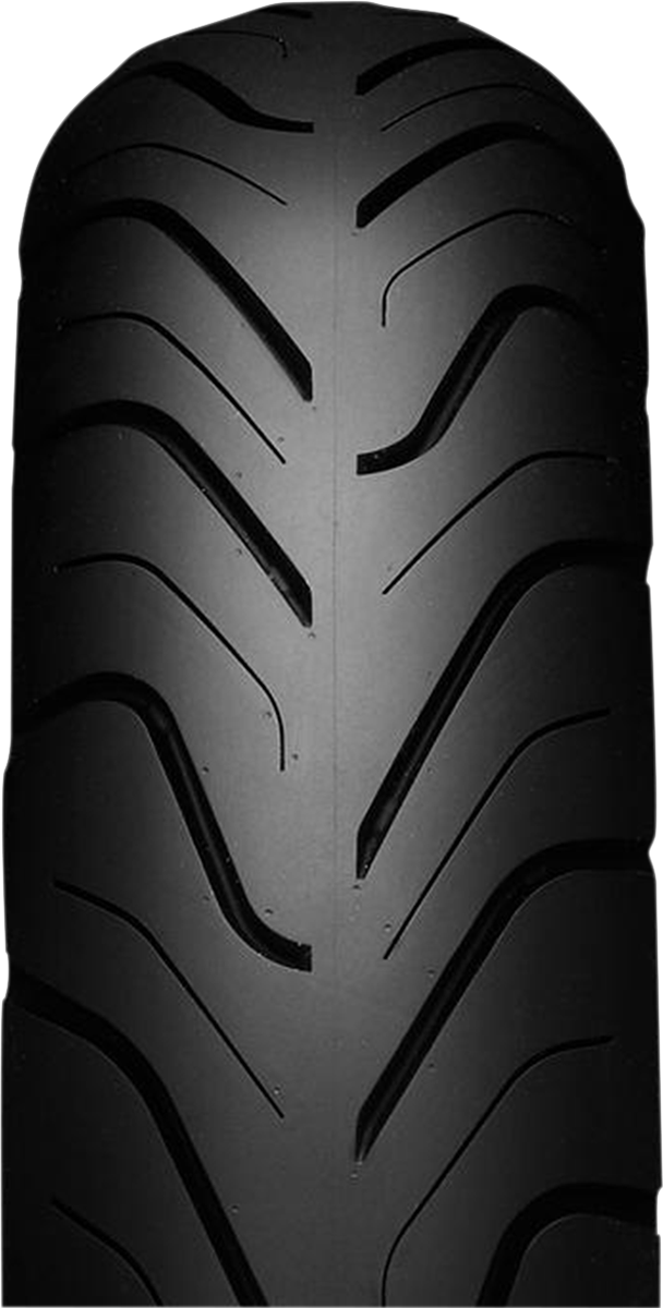 IRC RX-02 rear motorcycle tire 150/70-17 69H with tread pattern for improved handling and grip on the road.