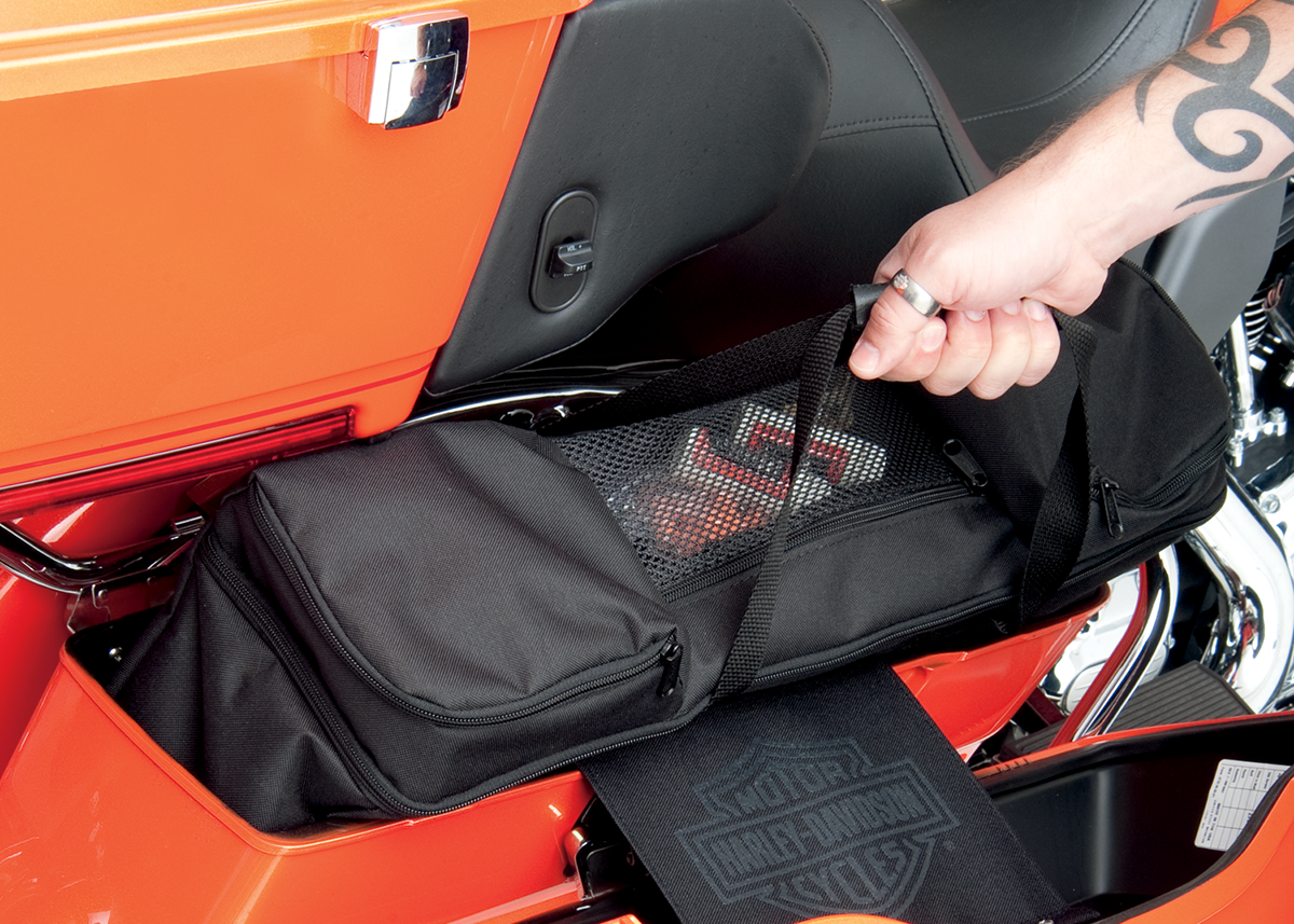 Drag Specialties Seats saddlebag liners for FL motorcycles, compatible with 1993-2013 models, part #3501-0771