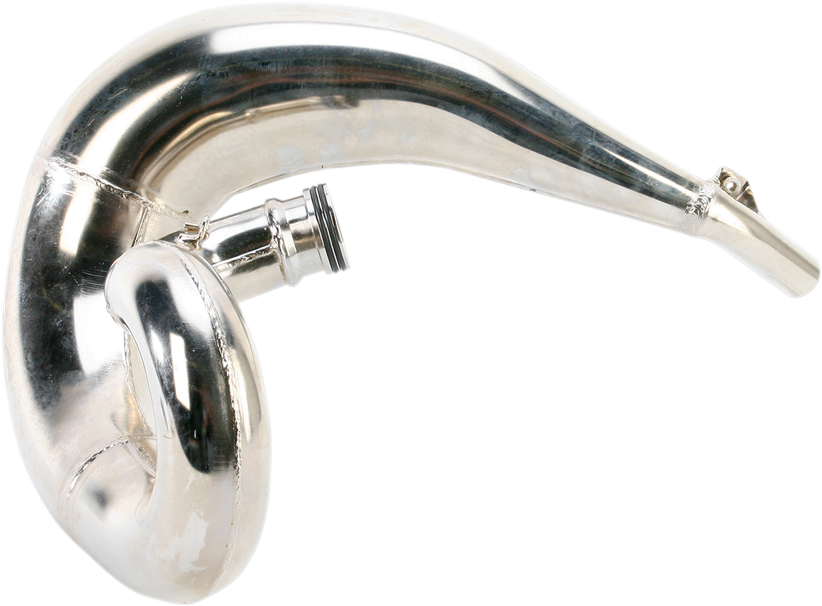 FMF Fatty Pipe 025130 motorcycle exhaust showcasing the high-performance aluminum muffler and sleek design.