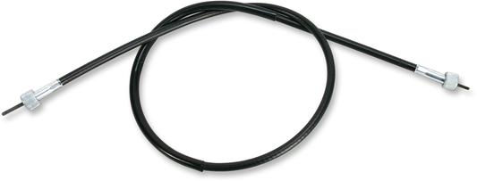 Parts Unlimited Yamaha speedometer cable Part 341-83550-01, close-up image showing the flexible cable with connectors.