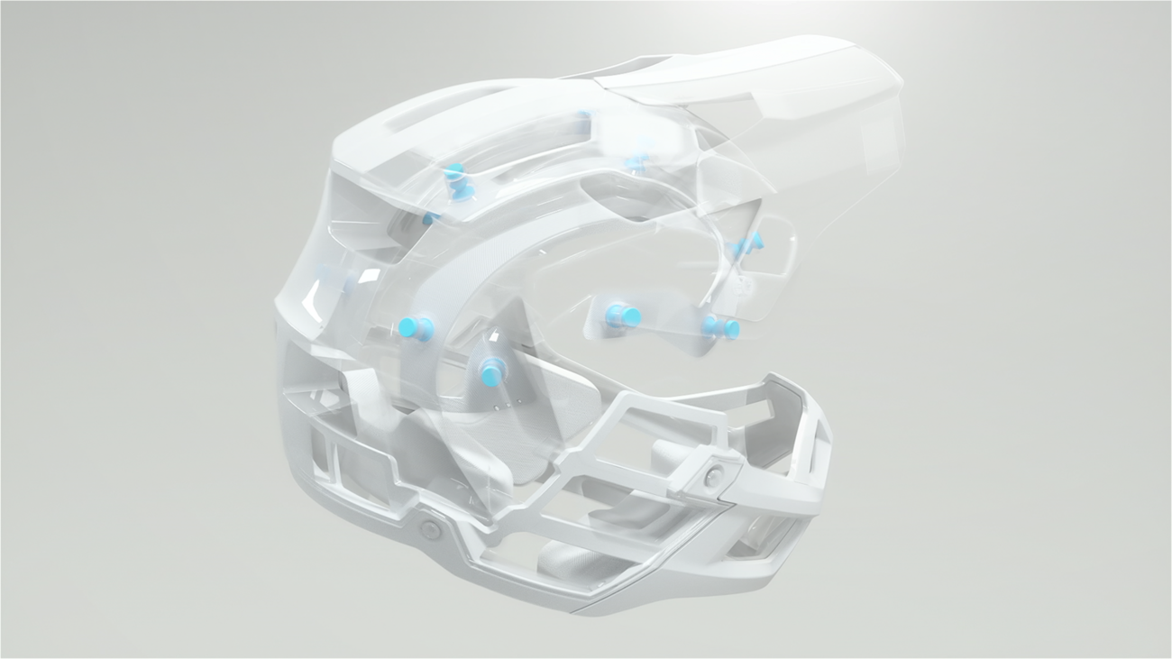 100% Altec Helmet - White - XS/S 80030-000-16 - Howling Moto