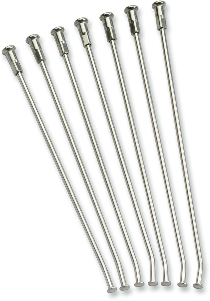 Stainless steel front spoke set for 21-inch Beta and Suzuki off-road motorcycles by Moose Offroad, part #1-22-411-S.
