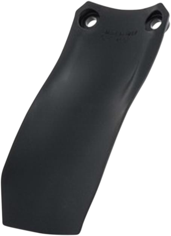 Black Acerbis mud flap designed for motorcycle body protection, featuring the Bill's Exhausts branding and durable construction.