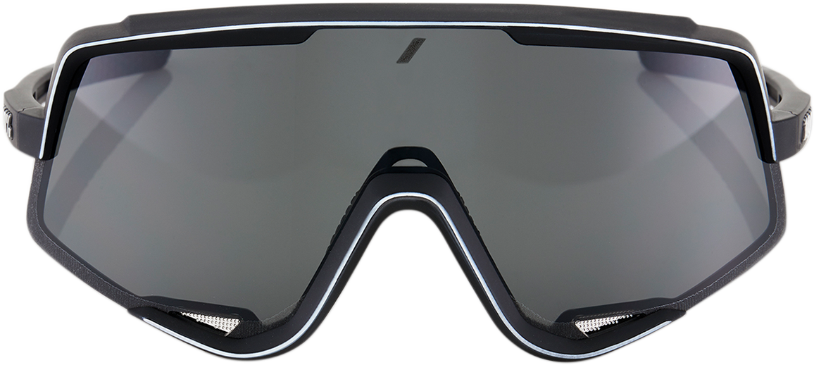 100% Glendale Sunglasses - Black - Smoke 60011-00000 - Howling Moto