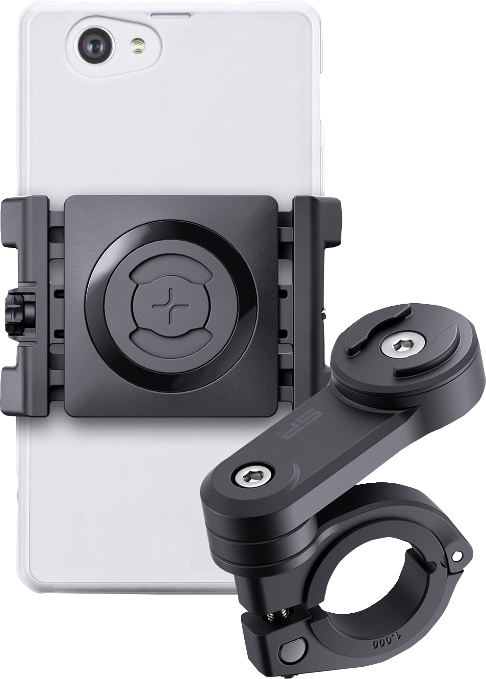 SP CONNECT Phone Holder Kit - SPC+ - Universal Clamp 52500 - Howling Moto