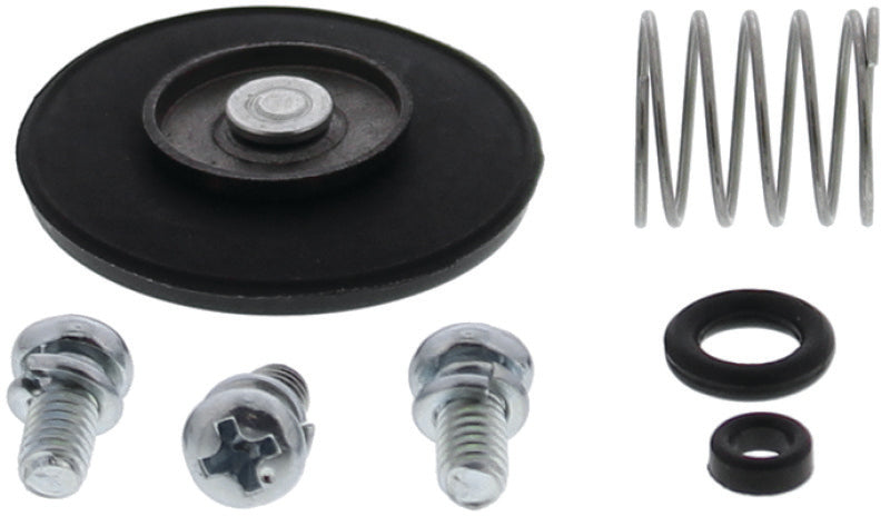 QuadBoss Accelerator Pump Kit for Honda TRX450ER and TRX450R quad bikes, showing the pump components and assembly parts.
