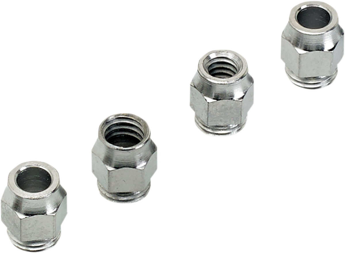 BILTWELL Throttle Ferrules in whiskey color, body view showing textured rubber grips for motorcycle throttle control.