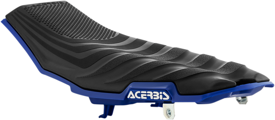 Acerbis X-Seat Air black motorcycle body part for Yamaha, featuring a sleek design and durable construction.