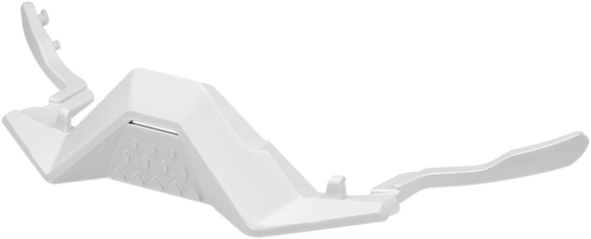 100% Armega Nose Guard - White 59060-00002 - Howling Moto