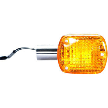 K&S Technologies Front Turn Signal - Amber Lens - Howling Moto