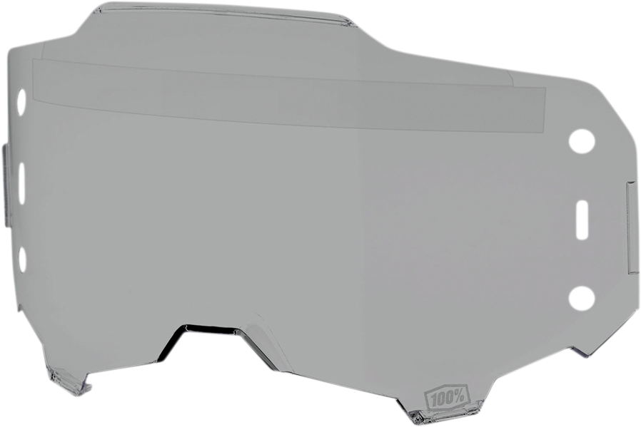 Bill's Exhausts Armega Forecast Smoke Lens 59063-00002 for motorcycle, showing dark tinted lens with brand markings.