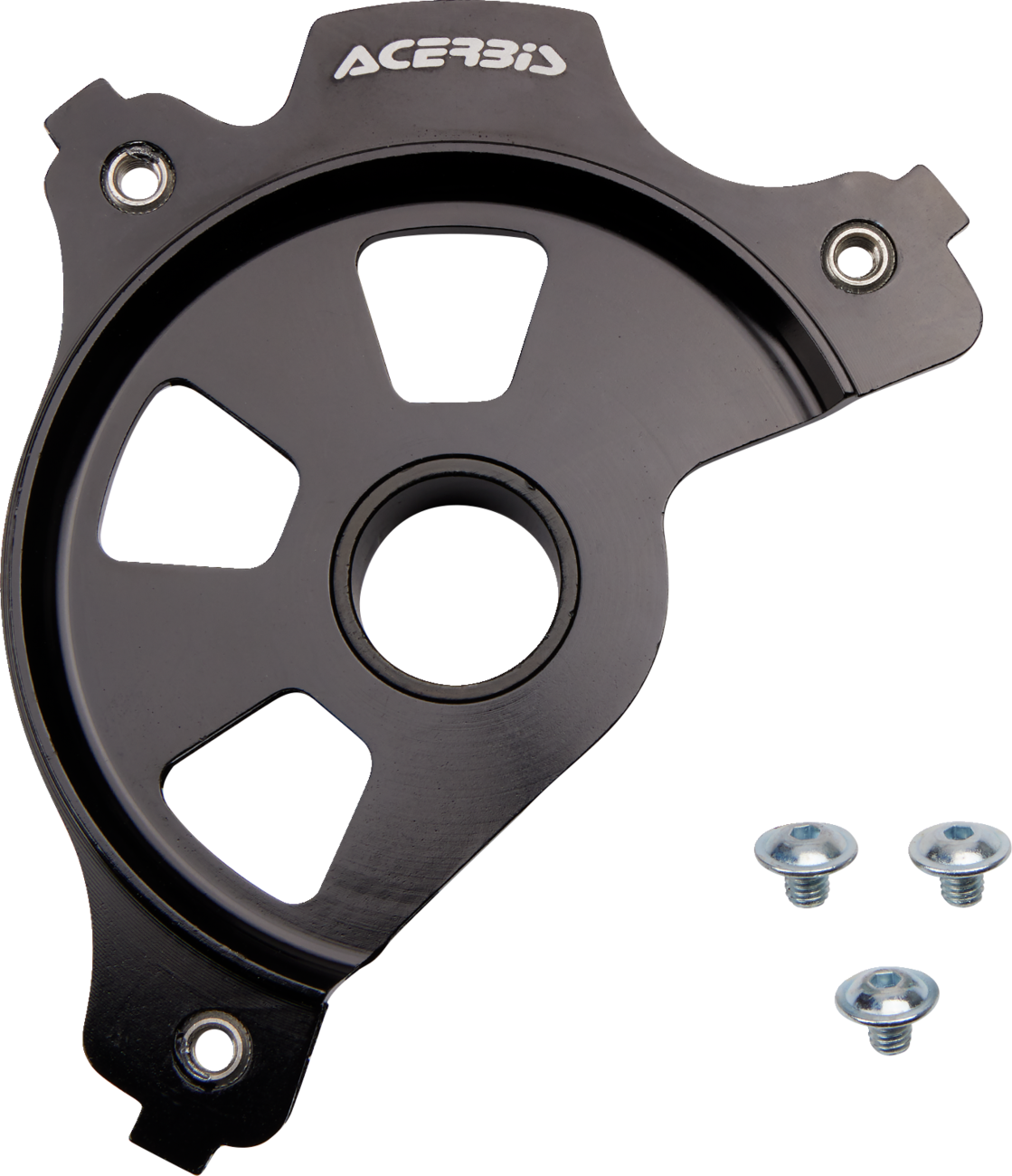ACERBIS Disc Cover Mount - Black - YZ/YZF 2374200001 - Howling Moto
