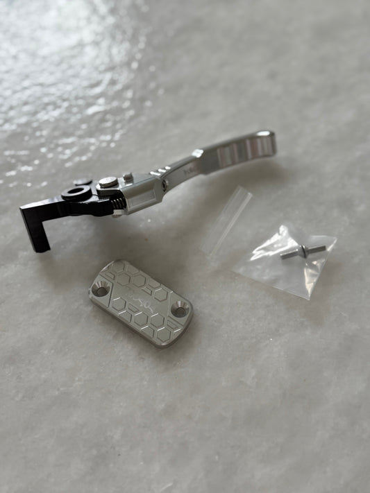 Sur-Ron Ultra Bee Brake Upgrade Kit | CNC Lever, Reservoir Cap & Hardware | Forged Racing