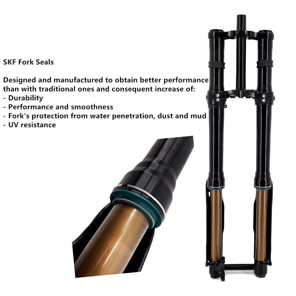 KKE 37MM Aluminum Front Fork Suspension Kit Fit SURRON Light Bee, E-Ride Pro-SS, Talaria Sting MX3/MX4/R (Collective) - Howling Moto