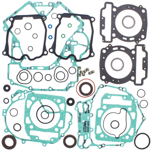 QuadBoss Can-Am Outlander 800 gasket set with oil seal for engine and transmission rebuild, includes complete gasket and seal components.