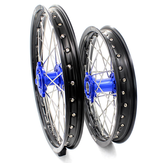 KKE 17 & 14 YZ80 1990-2001 YZ85 2002-2025 Kids Wheels for Yamaha Blue Hub - Howling Moto