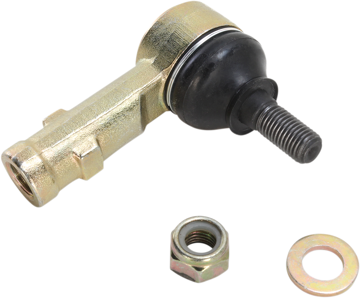 Moose Offroad UTV front outer tie end rod kit for steering replacement, shown in black with metal components.