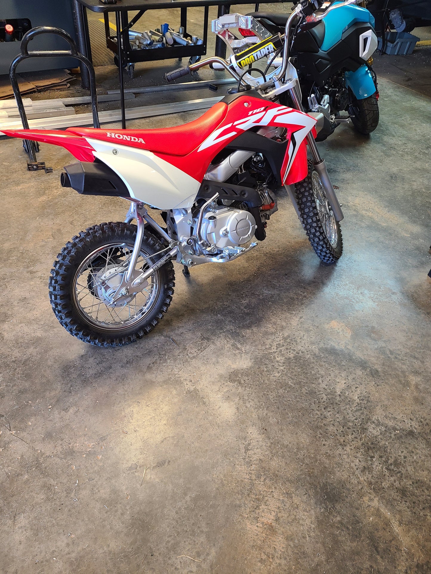 CRF110 REAR SHOCK EXTENDER - Howling Moto