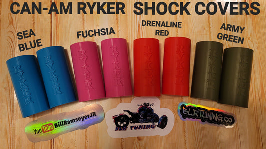CAN-AM RYKER Rally OR SPORT Shock Covers - Howling Moto