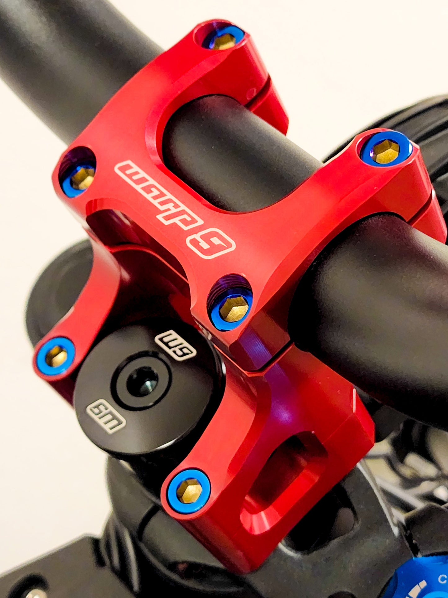 Warp 9 Surron Light Bee/Talaria Sting Bar Mount Titanium Bolt Kit - Howling Moto